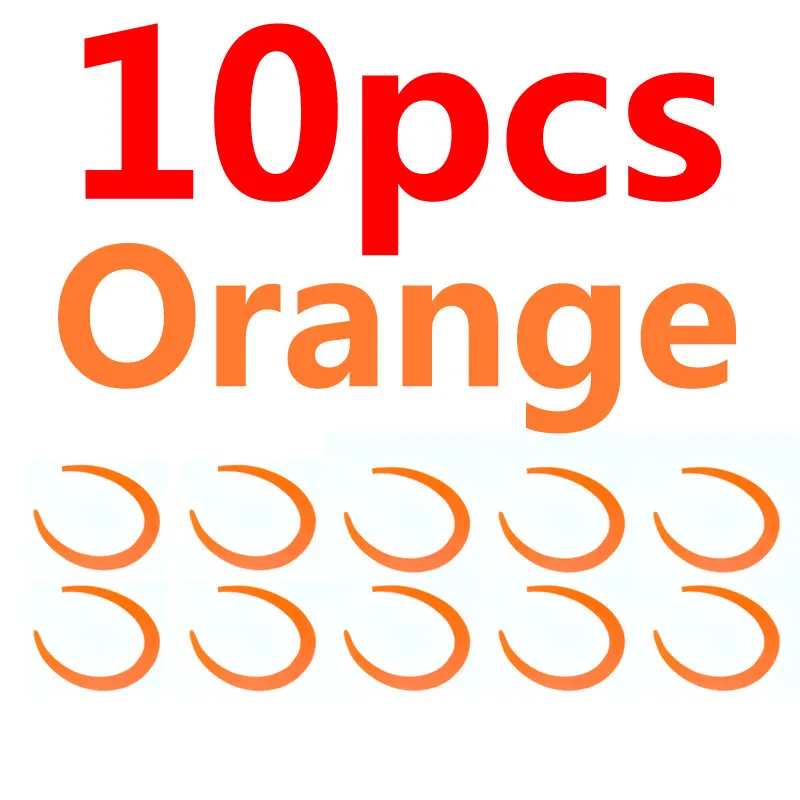 10pcs orange