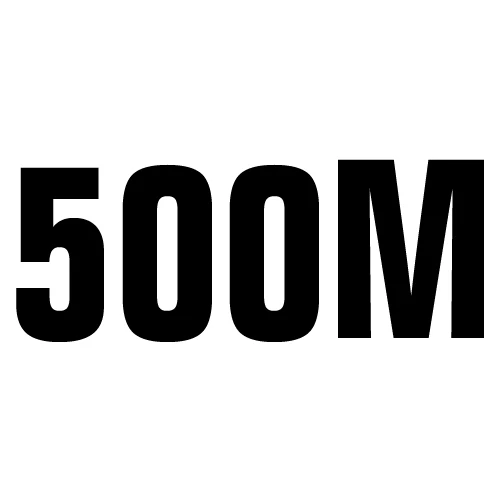 500M