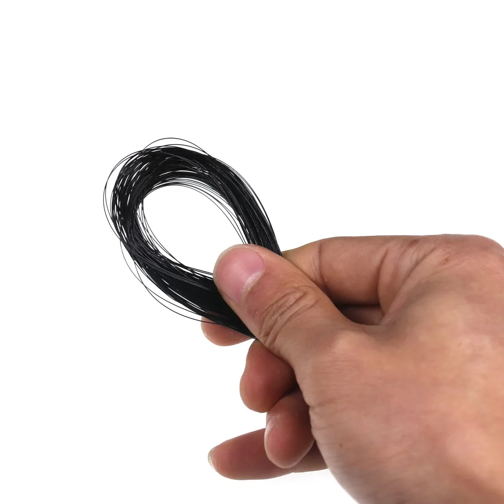 Bimoo-cola de pierna de goma rápida, Material de antena realista, hormiga, Mosca, abeja Stonefly, patas redondas de goma, paquete de 100 Uds. - imagen 3