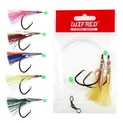 Sabiki Rig 4/0 Flasher para agua salada – Pargo, Tarakihi, Caballa