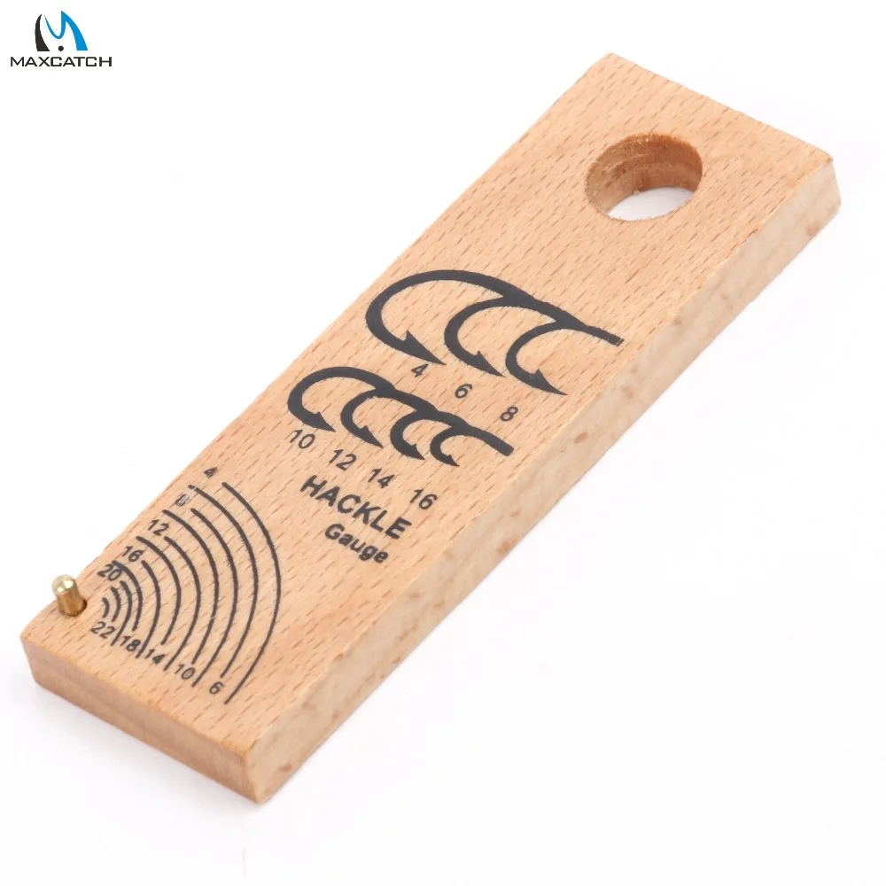 Maximumcatch-Pez calibre Hackle para atar moscas de madera, 2 piezas - imagen 4