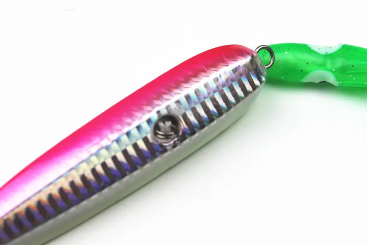 Señuelo de pesca Jigbait 130g/180g/200g Jigs plomo Jig Head Spinner cebo barco Trolling cebos aguas profundas señuelos de Metal 1 pieza venta - imagen 2