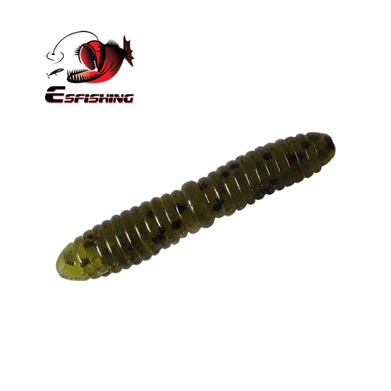 ESFISHING-Mini señuelo de gusano blando, 20 piezas, 35mm, inyector de Souple Leurre, grandes Sales, Lucio, trucha, Isca, pesca en hielo - imagen 3