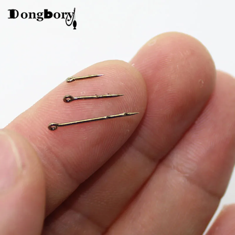 20 piezas Metal Phoxinus cebo Spike carpa anzuelo de pesca cebo picadura Boilies Pin Spike gusano maíz Ronnie aparejos de pelo carpa alimentador de pesca - imagen 2
