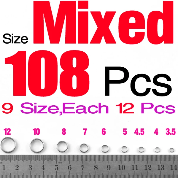 Mixed   108PCS