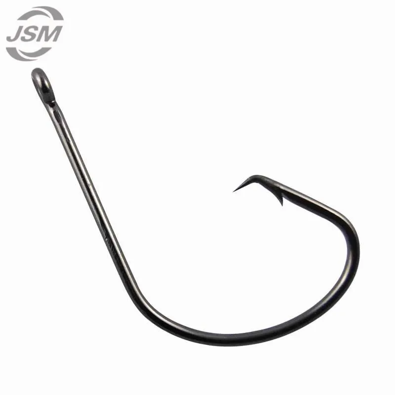 JSM-anzuelos de pesca de acero al carbono 150, juego de anzuelos de pesca con cebo circular deportivo, con bolsa OPP, 7381 Uds. - imagen 3