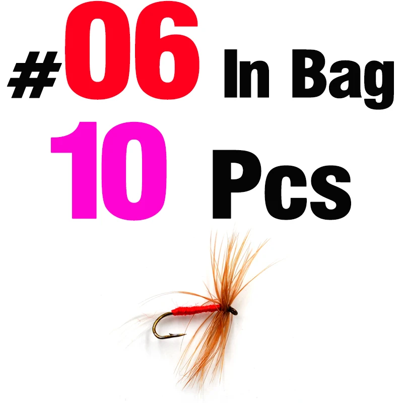 10pcs No 06 in bag