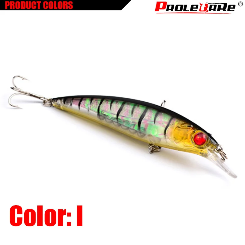 Proleurre-señuelo de Pesca flotante Minnow, cebo duro Artificial, Wobbler, Japón, Crankbait, aparejos de Pesca, 115mm, 13g - imagen 5