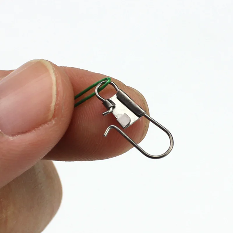 100 unids/lote de cuerda de acero para pesca, hilo de guía de 20cm, 25cm, 30cm con accesorios de pesca giratorios, herramienta de correa de núcleo de plomo S4 - imagen 5