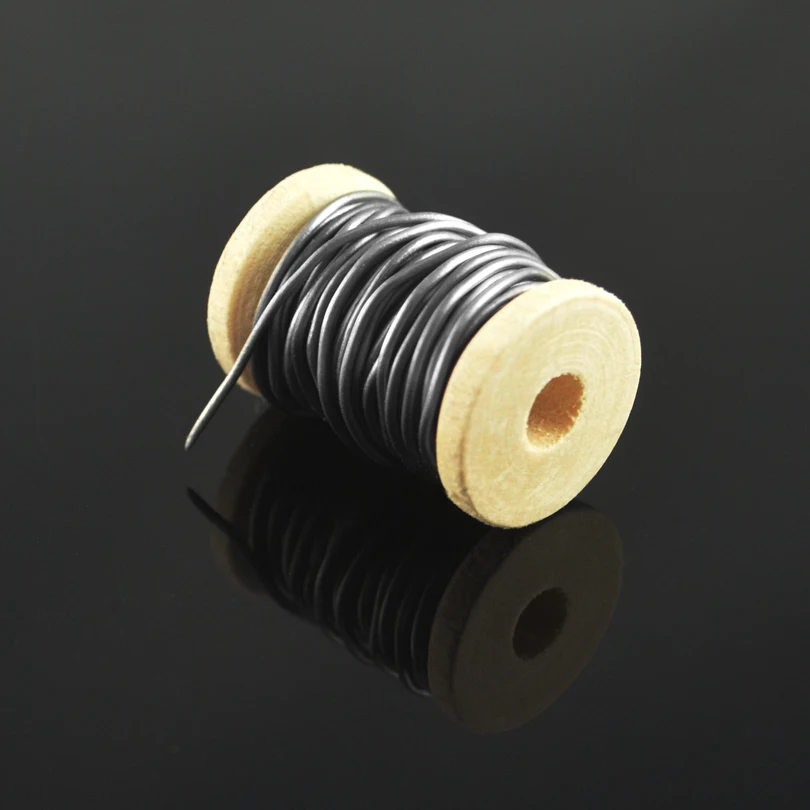 MNFT 2 uds diámetro 0,5mm/1,0mm carrete de alambre de plomo suave para atado de moscas Material de pesca para sedal de peso - imagen 2