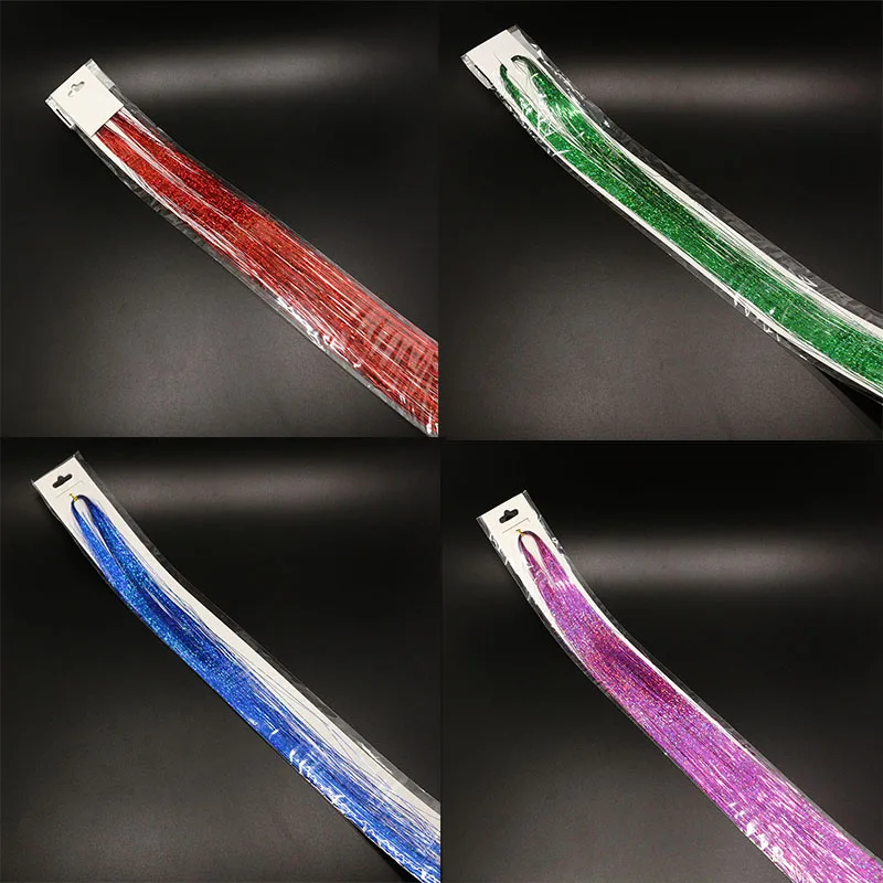 Oropel plano brillante para pesca con mosca, 10 paquetes, 10 colores surtidos - imagen 5