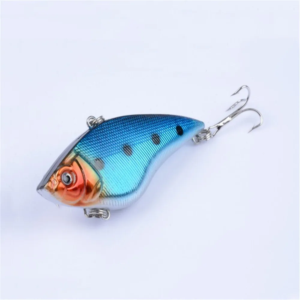 Señuelos de Pesca Wobbler de 7cm y 16g, anzuelos de ratán de plástico duro Artificial, cebo VIB, Crankbait, aparejos de pesca en hielo para invierno, 1 unidad - imagen 2