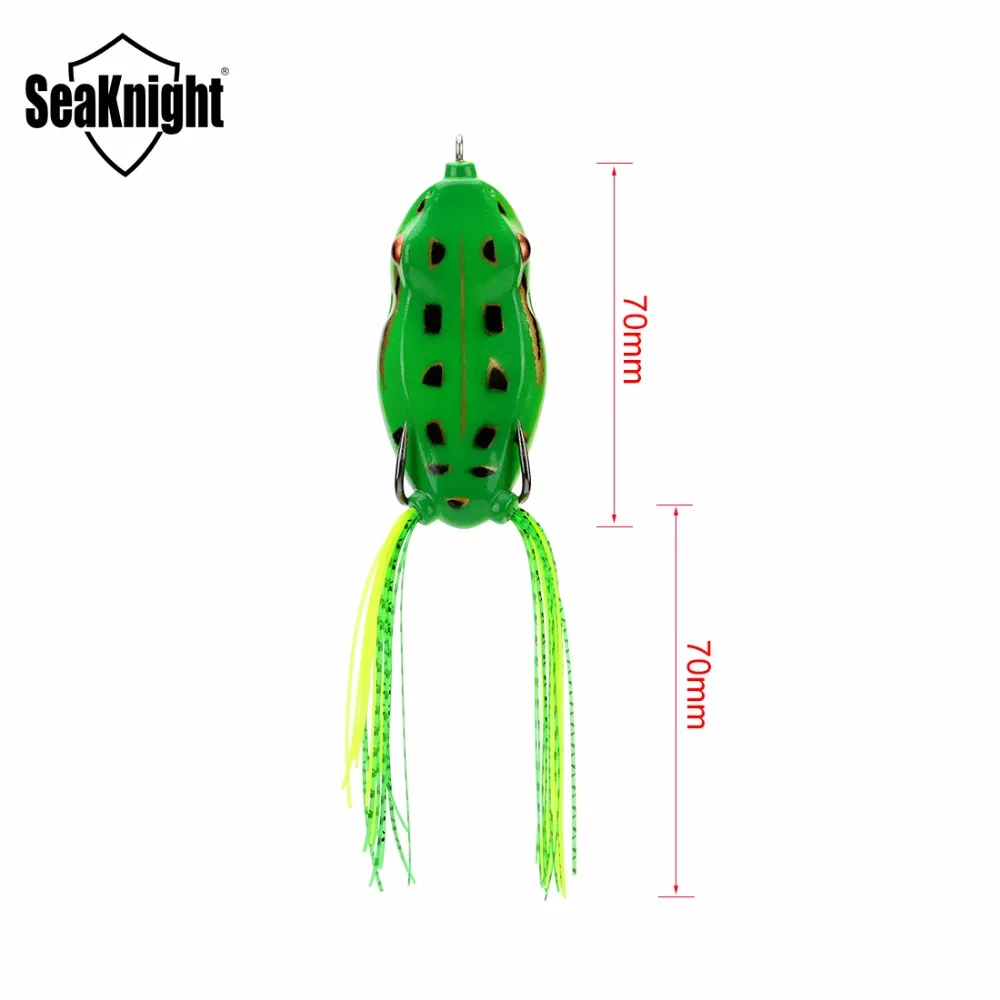 SeaKnight-señuelo de pesca suave SK403, 1 unidad, 6,5g, 45mm, señuelo de pesca de goma - imagen 3