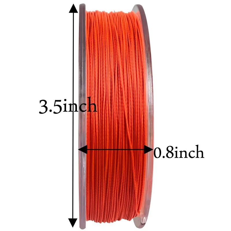 JSM-línea de apoyo trenzada para pesca, hilo Multicolor para mosca, 100M, 2 unids/lote - imagen 2