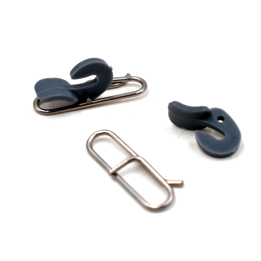MNFT 12PCS Clip de cebo de impacto Clip de liberación de gancho de impacto Accesorios de pesca Clips de liberación de cebo de gancho - imagen 3