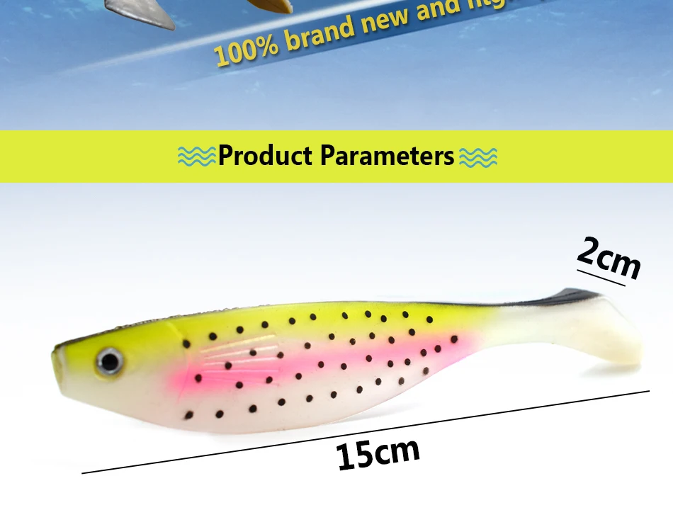 Experimente la emoción de la pesca con nuestro cebo versátil y duradero