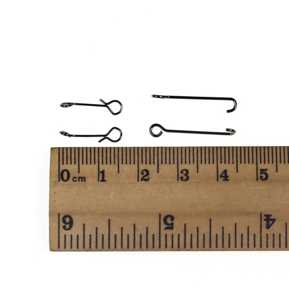 Wifreo 10 juegos 2X conector de cola de movimiento enlace de vástago para Pike Steelhead Streamer Material de atado de moscas - imagen 3