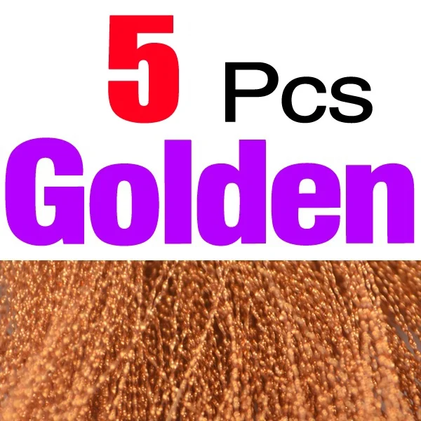 5Pcs Golden
