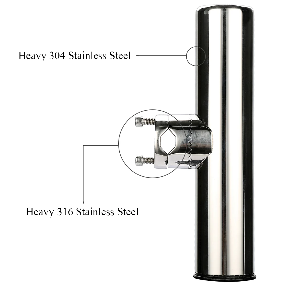 Goture-Soporte de caña de pescar de acero inoxidable, herramientas de pesca de mar, accesorios, equipo - imagen 5