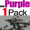 1 pack holo purple