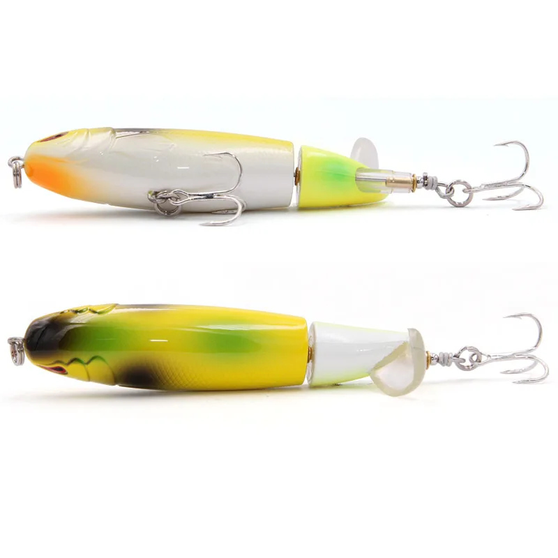 TacklePRO PE20 Whopper Plopper – Señuelo topwater cola giratoria - imagen 4