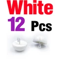 12Pcs White