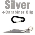 SilverCarabiner clip