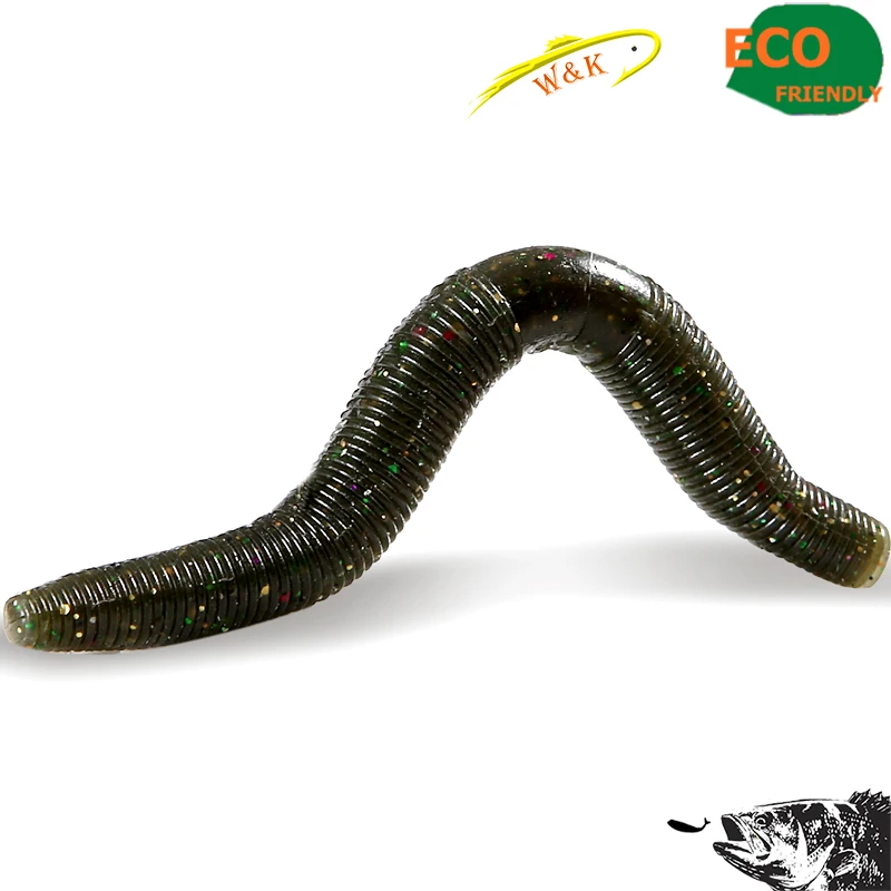 Senko-señuelo de gusano para estanque, perca de Lucio, señuelo de pesca de lubina a 4 pulgadas, 6 piezas, cebo suave con alto contenido de sal, interior, sin plomo - imagen 4