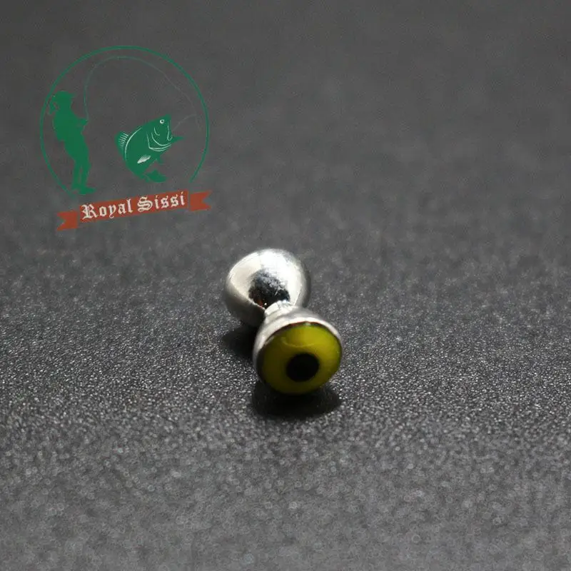 Royal Sissi-Cuentas de latón hundidas para Mancuernas, accesorio de tamaño grande y mediano con ojos 3D, 30 piezas - imagen 5