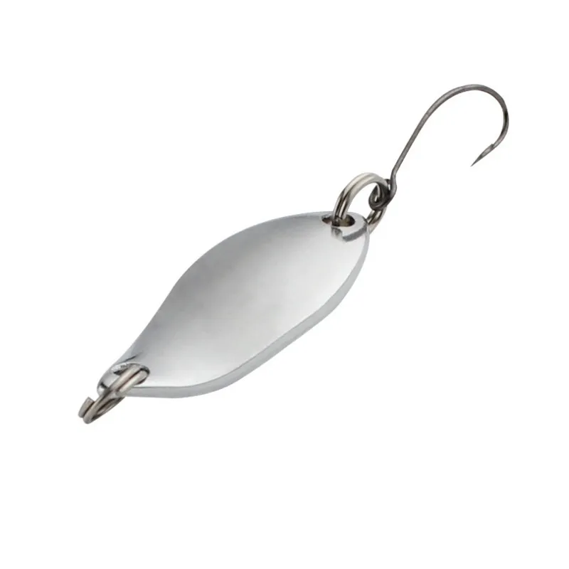 1 Uds. Señuelos de Pesca de lentejuelas metálicas Wobbler cuchara cebo duro 2,5g 3,5g 5g gancho único Artificial para carpa Pesca Isca - imagen 4