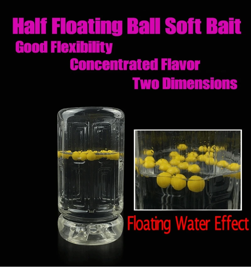 MNFT-Cebo de imitación de maíz dulce, 200 piezas, amarillo, Artificial, señuelos de callos falsos, aparejos de pesca de carpa - imagen 3