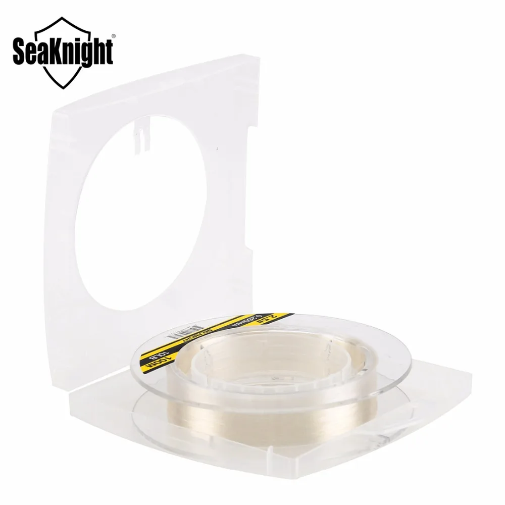 SeaKnight-Hilo de pesca, filamento de pesca 50M, 100M 100% fabricado con material japonés, 3-100LB líneas de pesca de fluorocarbono, de mosca líder, fibra de carbono, pesca de carpa de hundimiento rápido - imagen 3