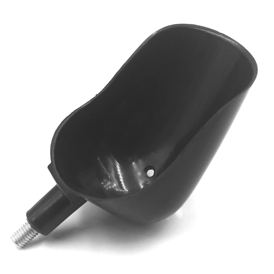 MNFT-cuchara de alimentación de cebo, cuchara de lanzamiento de cebo de plástico resistente para alimentar partículas, Boilies, aparejos de pesca de carpa, hilo de 8mm, 2 uds. - imagen 3