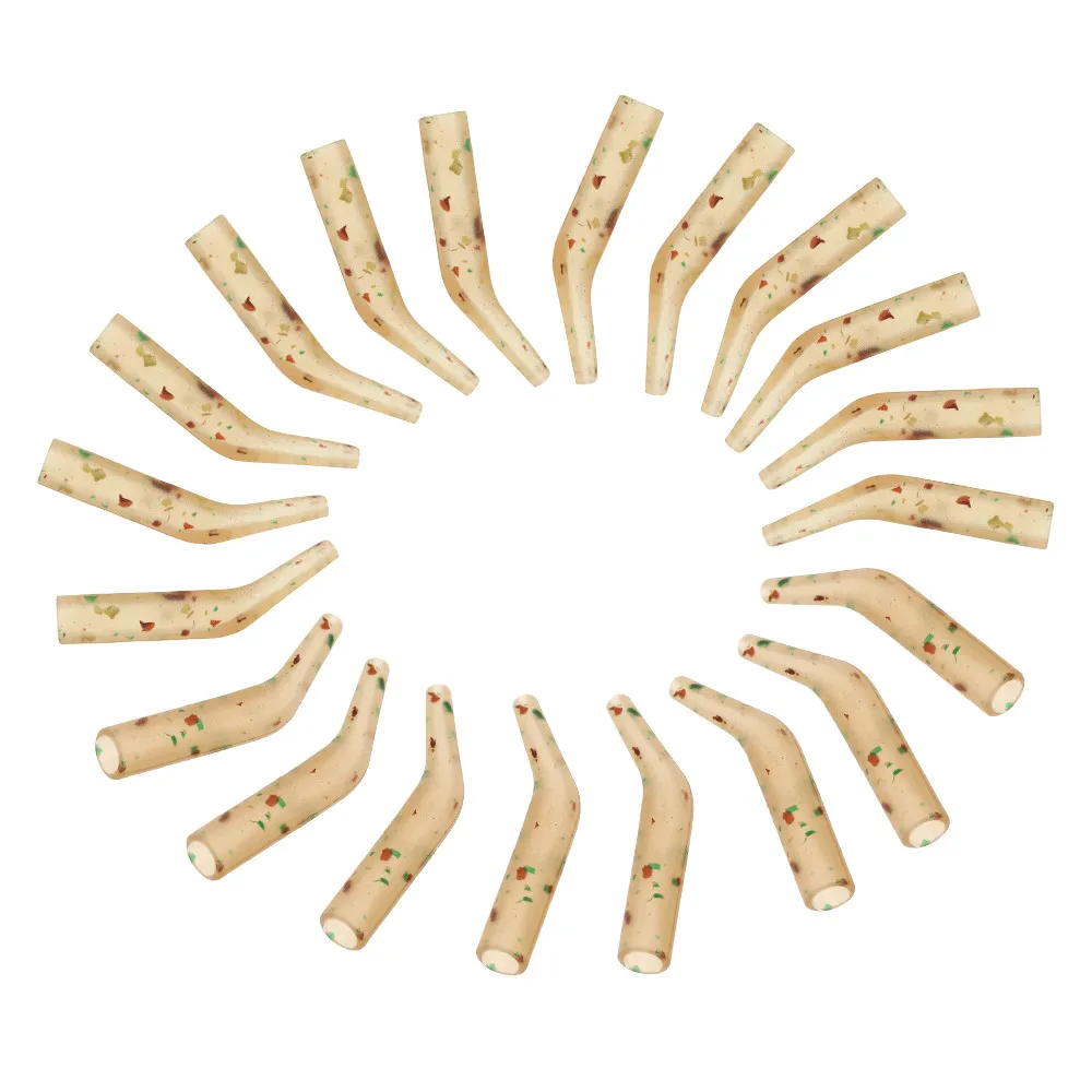 Accesorios de pesca de carpa, aparejos de alineación de Kicker, señuelos de conexión y manga de gancho, mangas antienredos, aparejo de aparejos de gancho, 20 piezas - imagen 5