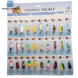 Easy Catch Señuelo cuchara de metal duro - colores mezclados