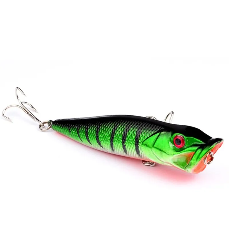Topwater-Señuelos de Pesca artificiales, cebos de 8cm, 12g, Isca, Crankbait, Wobblers, anzuelos para Pesca de carpa, 1 ud. - imagen 2