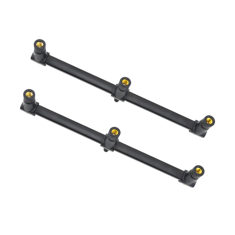 Zumbador de pesca de carpa, barra de aluminio para 3 cañas de pescar, soporte para Banksticks, Buzz Bar - imagen 2