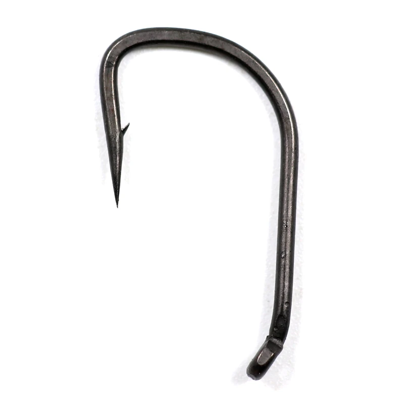 Bimoo-anzuelo de pesca de carpa de acero rico en carbono, 20 piezas, aparejo Terminal de púas con ojo doblado - imagen 5