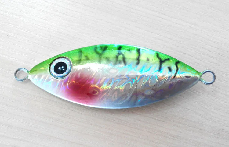 Jig-cuchillo de plomo para pesca, plantilla de plomo de 160g, colores mezclados, buena calidad, 4 Uds., envío gratis - imagen 5