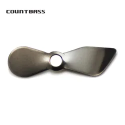 Countbass cuchillas de acero inoxidable para señuelo topwater – hélice