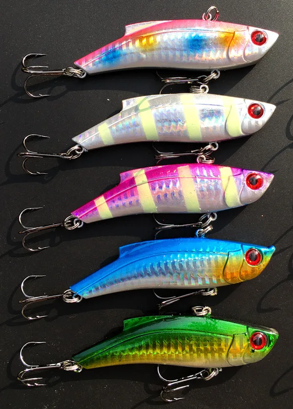 Nuevo señuelo de pesca VIB, cebo duro con vibración, 15g, 28g, 35g, Swimbait, 10 colores, señuelos artificiales, 1 pieza en oferta - imagen 4