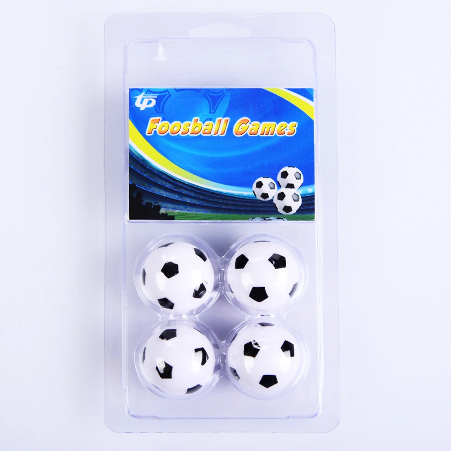Juego de mesa de fútbol de resina blanca, piezas de juego de mesa de Fussball, herramienta de entretenimiento Babyfoot, 4 unids/set por juego - imagen 3