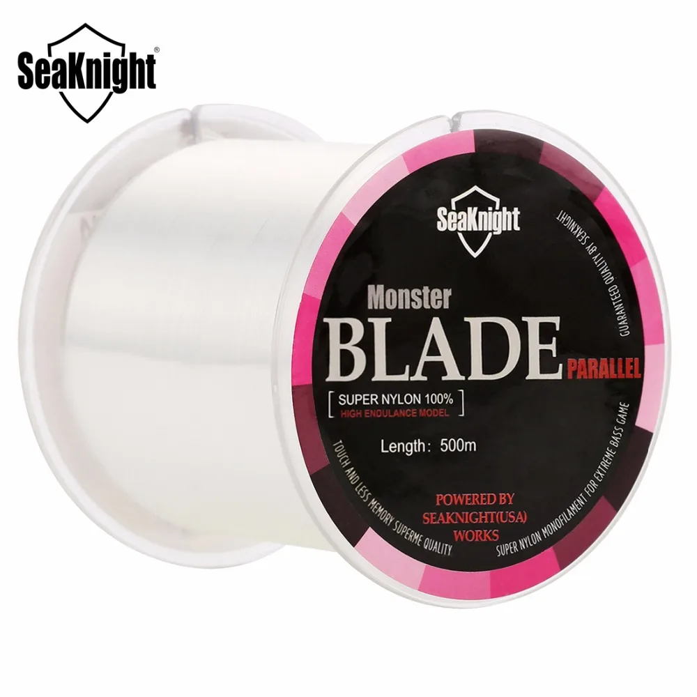 Línea de pesca de nailon SeaKnight Brand Blade Series500m, línea de pesca de carpa monofilamento, línea de nailon Mono de 2-35LB - imagen 3