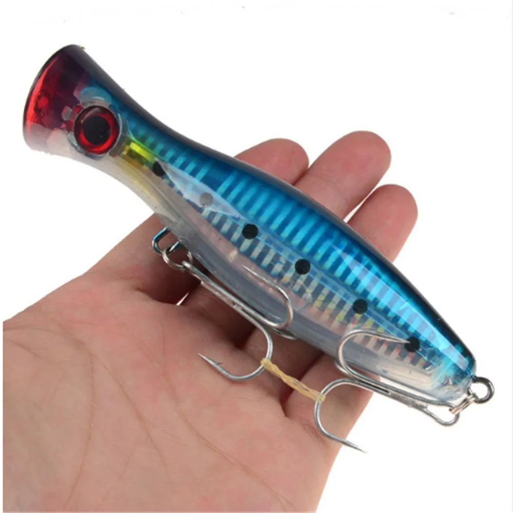 Señuelo de Pesca Crankbait Iscas, Wobblers artificiales ABS, cebo duro, carpa, Lucio, aparejos de Pesca, 12cm, 40g, 1 ud. - imagen 4