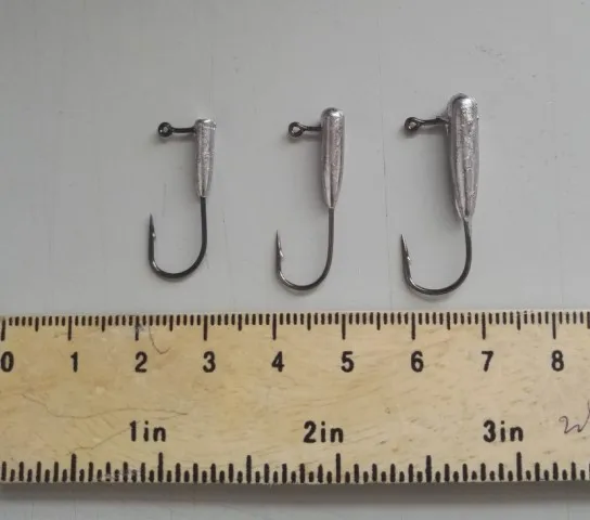 Jigs japoneses 1g 2g 3,5g 5g Jig Head profesional pequeño señuelo suave cebo Texas Rig anzuelos de pesca lote 10 piezas en oferta - imagen 5
