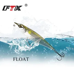 FTK Stickbait Flotante 130mm – Señuelo superficie lubina