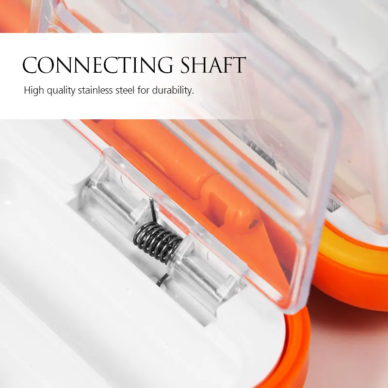 Caja de pesca multifunción resistente al agua, aparejos de pesca portátiles ABS, accesorios, anzuelos, Minnows, herramienta, Spinner, señuelo, cajas de cebo, almacenamiento - imagen 5