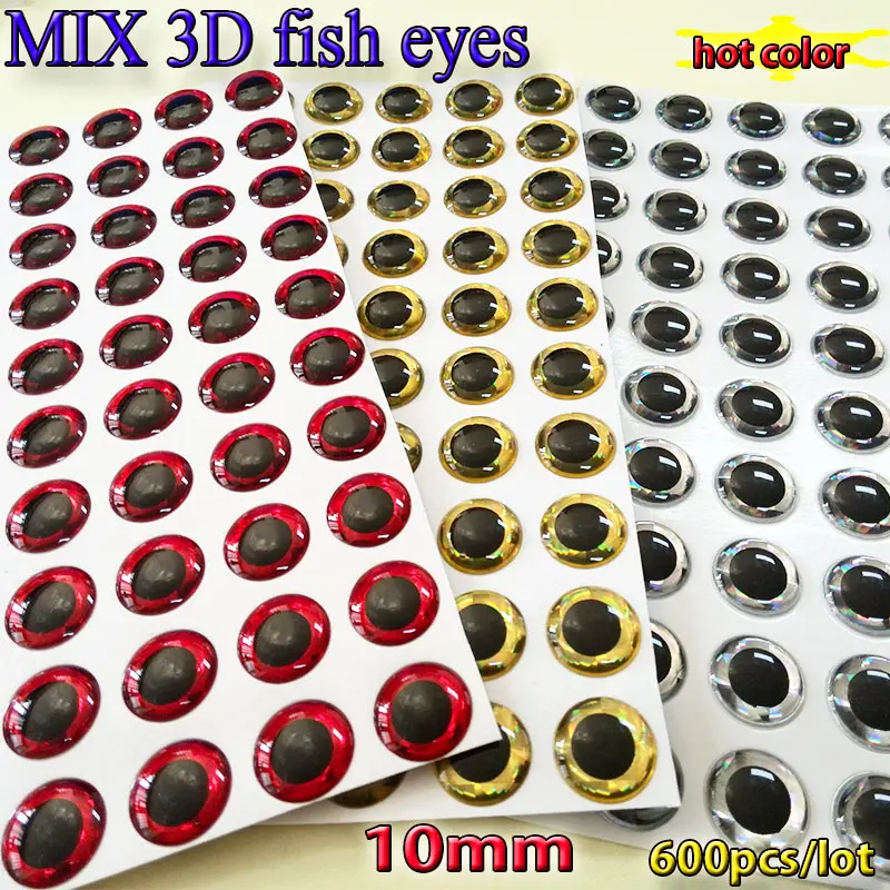 10mm MIX 600pcs