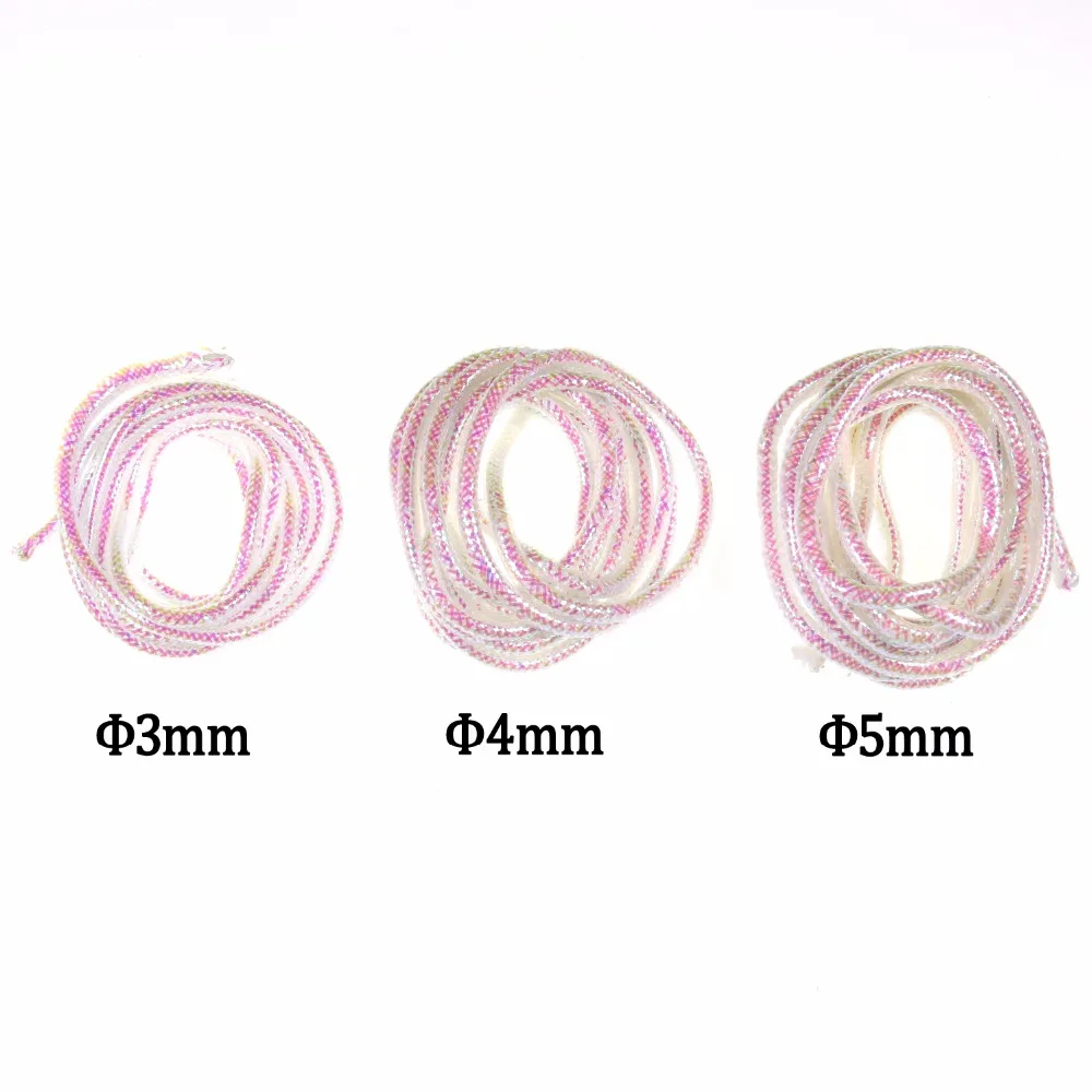 Bimoo-E-Z de perlas de 3mm, 4mm y 5mm, tubo trenzado de Minnow Maylor, atado de moscas, Minnow, Material duradero para pesca con mosca - imagen 2