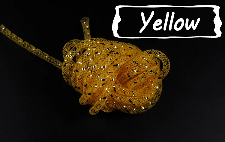 Cinta de textura amarilla brillante para fines decorativos